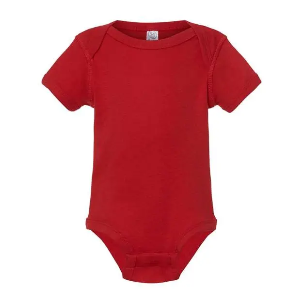 Rabbit Skins - Infant Baby Rib Bodysuit - 4400 - Image 5