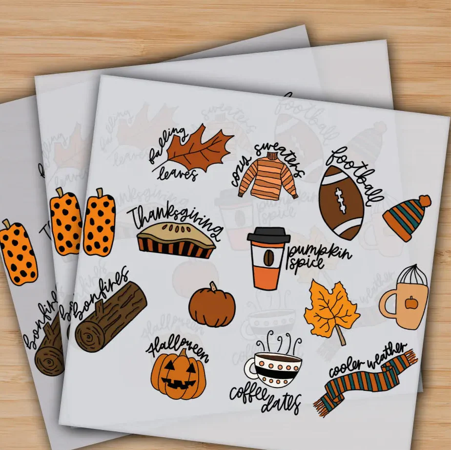Thanksgiving, Fall, Cozy Sweaters, Pumpkin Spice, Ready to Press, Personalized Gifts, Sublimation DTF Prints, Trendy DTF Prints, Ready for Press, High Quality, Fast Shipping