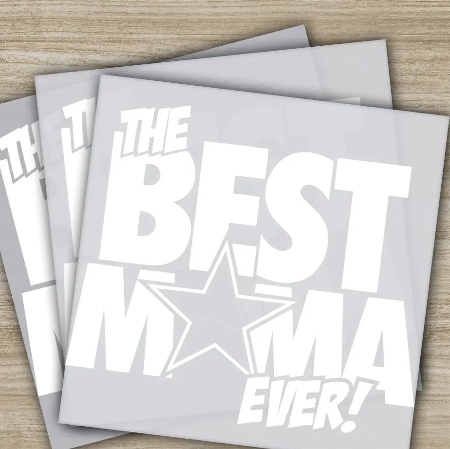 The Best Mama Ever, Mother's Day Transfers, Ready to Press, Personalized DTF Transfers, Mother's Day Gifts, Heat Press DTF Transfers
