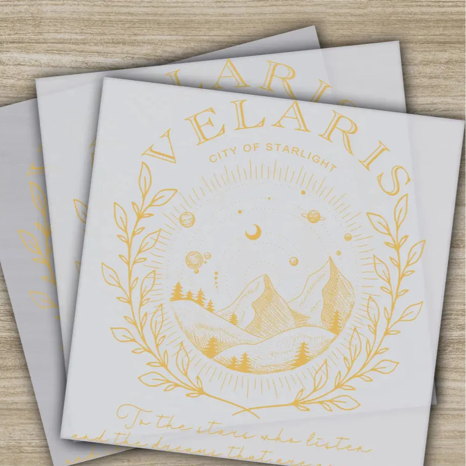 Velaris DTF Transfers, City Of Starlight, ACOTAR, Court of Dreams, Ready to Press, Heat Press DTF, Direct to Film, Sublimation Screen Prints