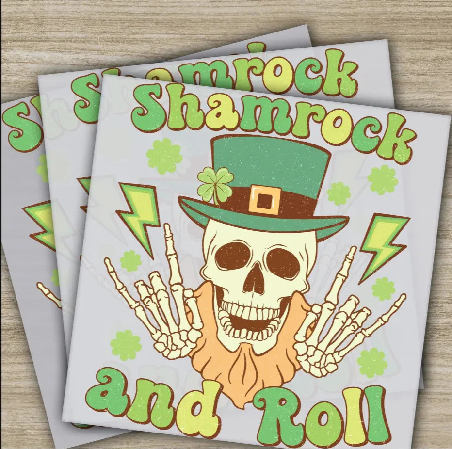 Who Needs Luck With All This Charm, St. Patrick's Day Transfers, Ready to Press, DTF Transfers, St. Patrick's Gifts, Heat Press DTF Transfer
